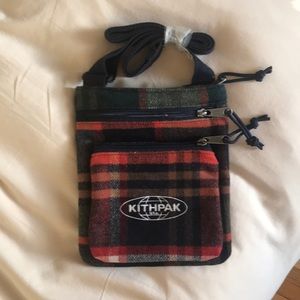Kith x Eastpak Small Plaid Side Bag